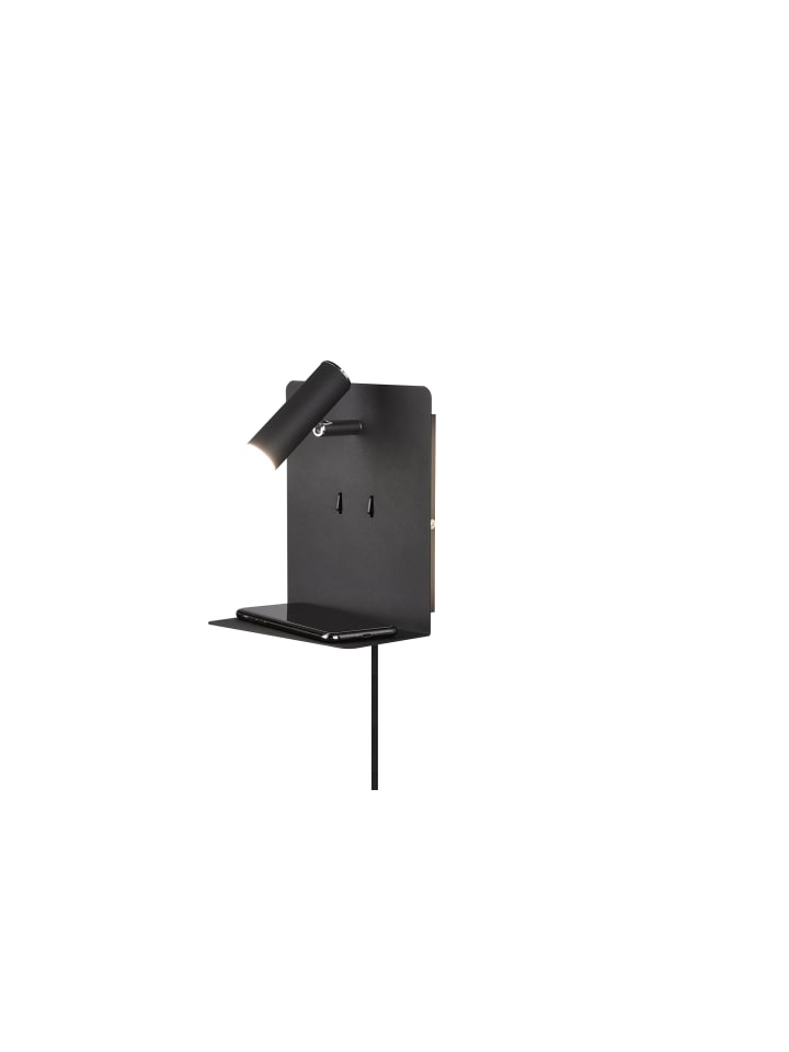 Trio Leuchten Wandleuchte ELEMENT in schwarz matt günstig kaufen onesize
