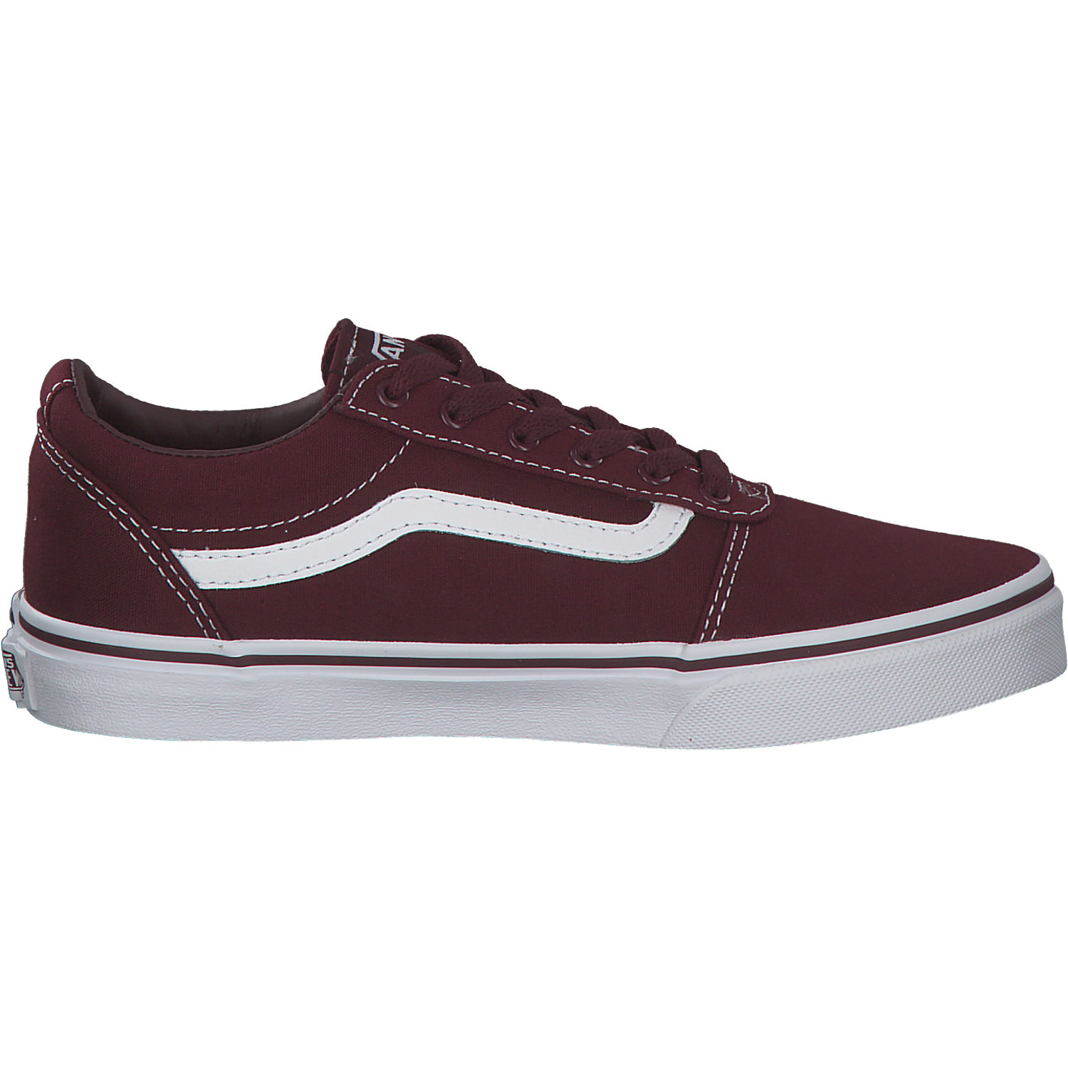 Vans YT Ward VN0A38J9, Sneakers Low, Kinder, Rot (Port Royale/White)