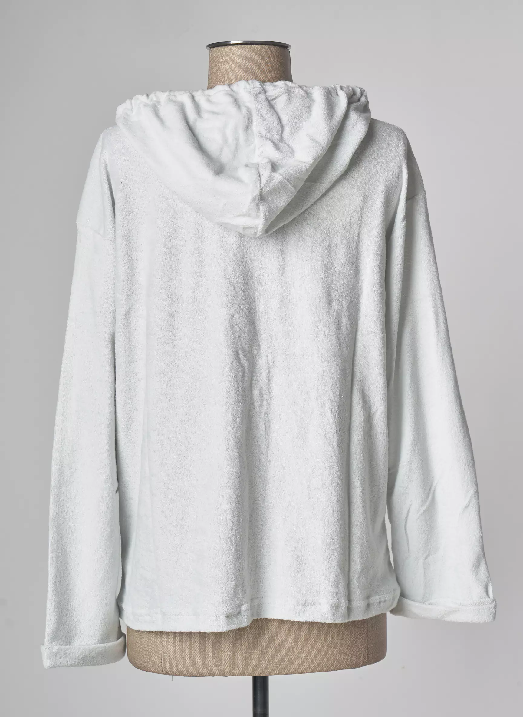 Lazy   Cosy Sweat Capuche Femme couleur gris