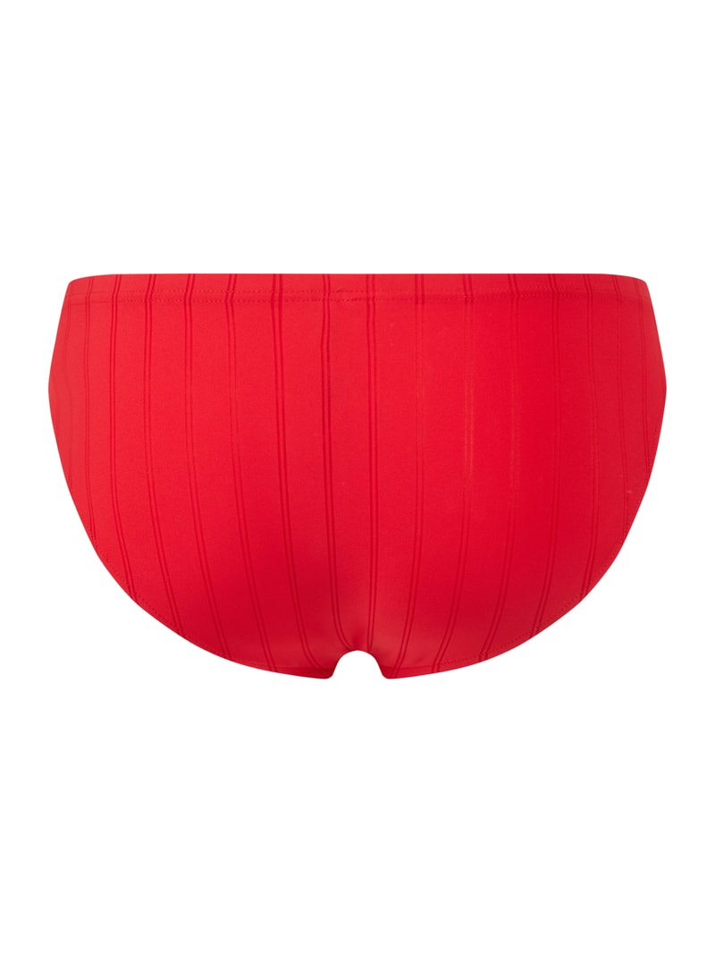 Slip mit Allover-Muster Modell 'Chic' in rot
