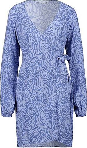 Envii Damen Wickelkleid ENKELLY LS DRESS AOP 6696