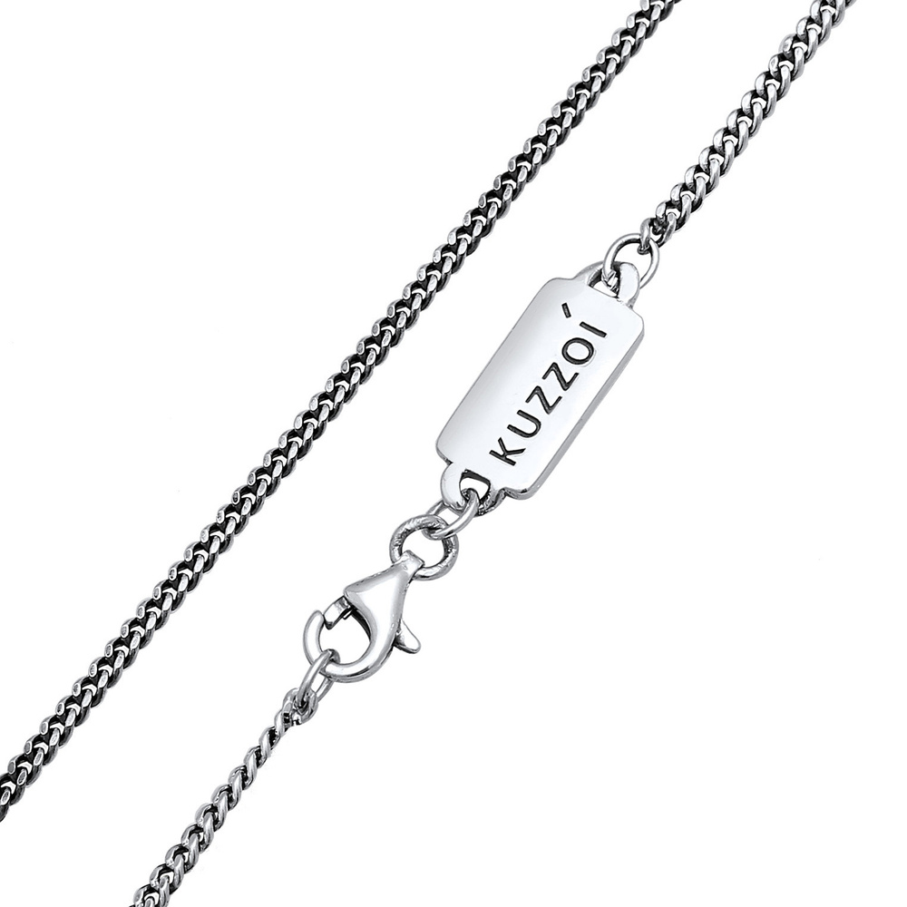 KUZZOI KUZZOI Collier Pendentif de lion pour homme Animal solide et robuste en argent st collier