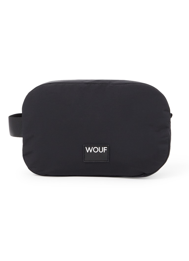Wouf Midnight Large toiletry bag with logo