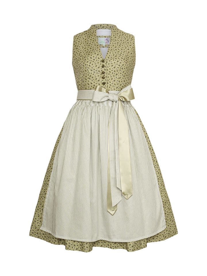 Alpenfee Dirndl ''Linde'' in Hellgrün günstig kaufen