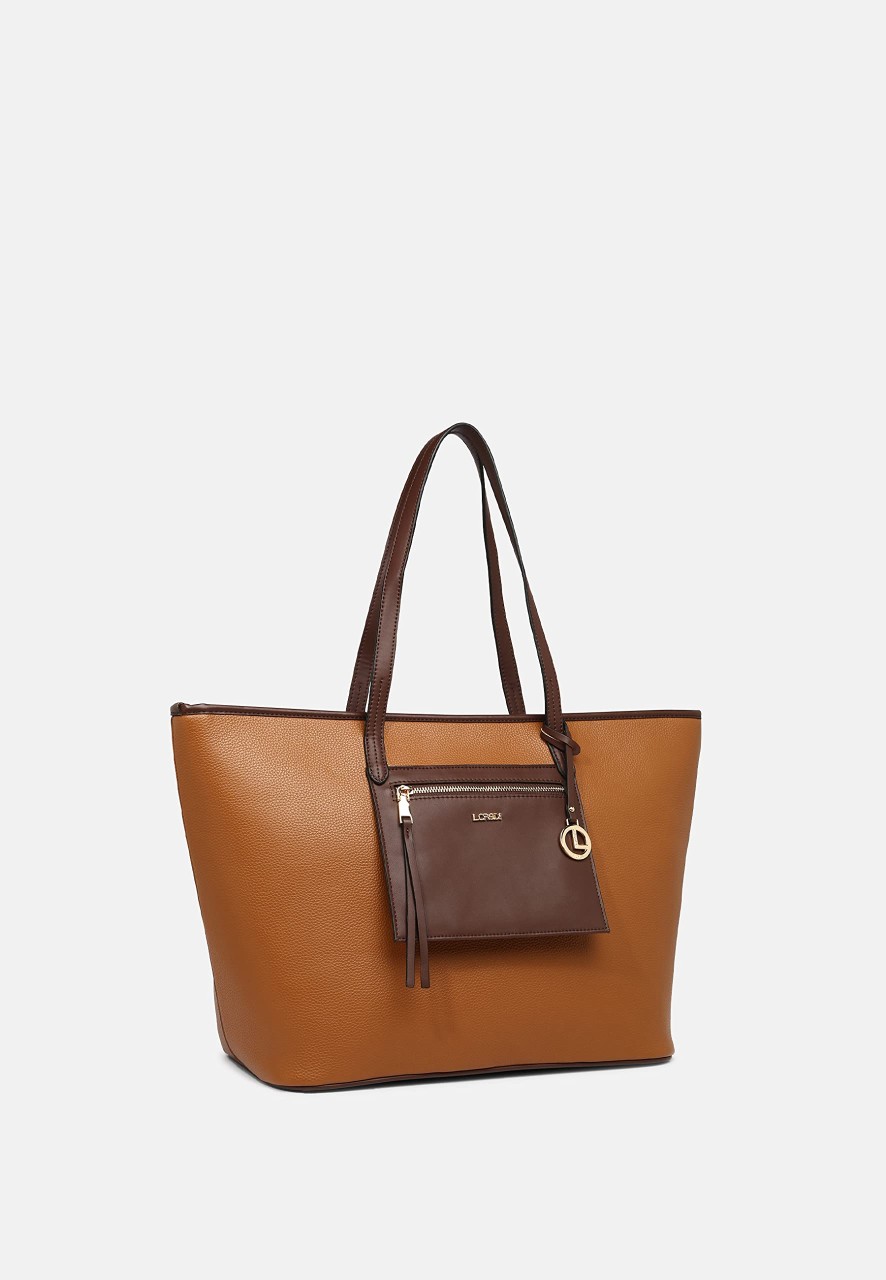 L. CREDI Handtaschen braun Janka