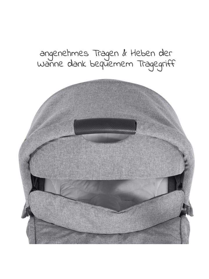 Hauck Babywanne für Buggy Colibri - Melange Grey in grau,schwarz günstig kaufen onesize