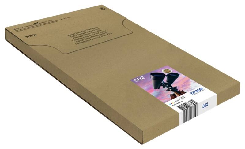 Epson 502 Original Tintenpatrone C13T02V64510 Schwarz, Cyan, Magenta, Gelb 4 Stück