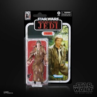 Star Wars Episode VI 40th Anniversary Black Series Actionfigur Han Solo (Endor) 15 cm
