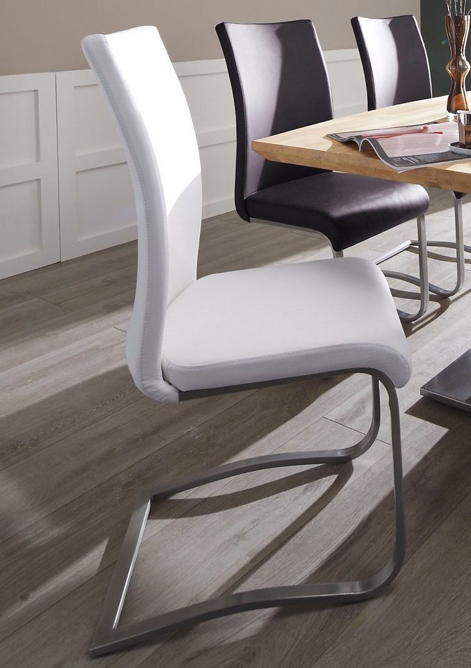 MCA furniture Freischwinger Arco (Set, 2 St), 2er-, 4er-, 6er-Set, Stuhl belastbar bis 130 Kg