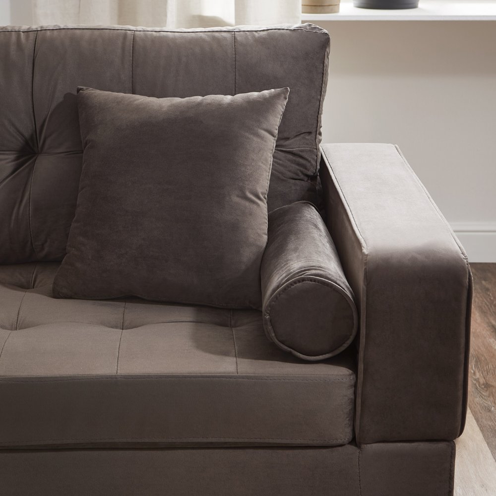 Home Deluxe Sofa ROM – Samt Braun