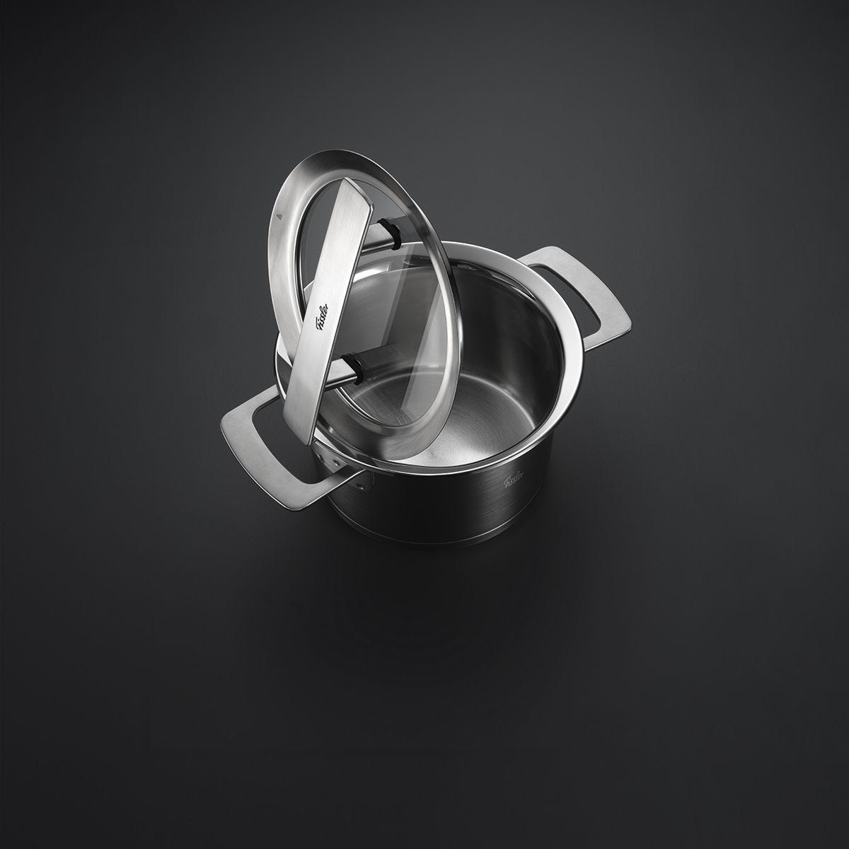 Phi Collection Bratentopf mit Glasdeckel