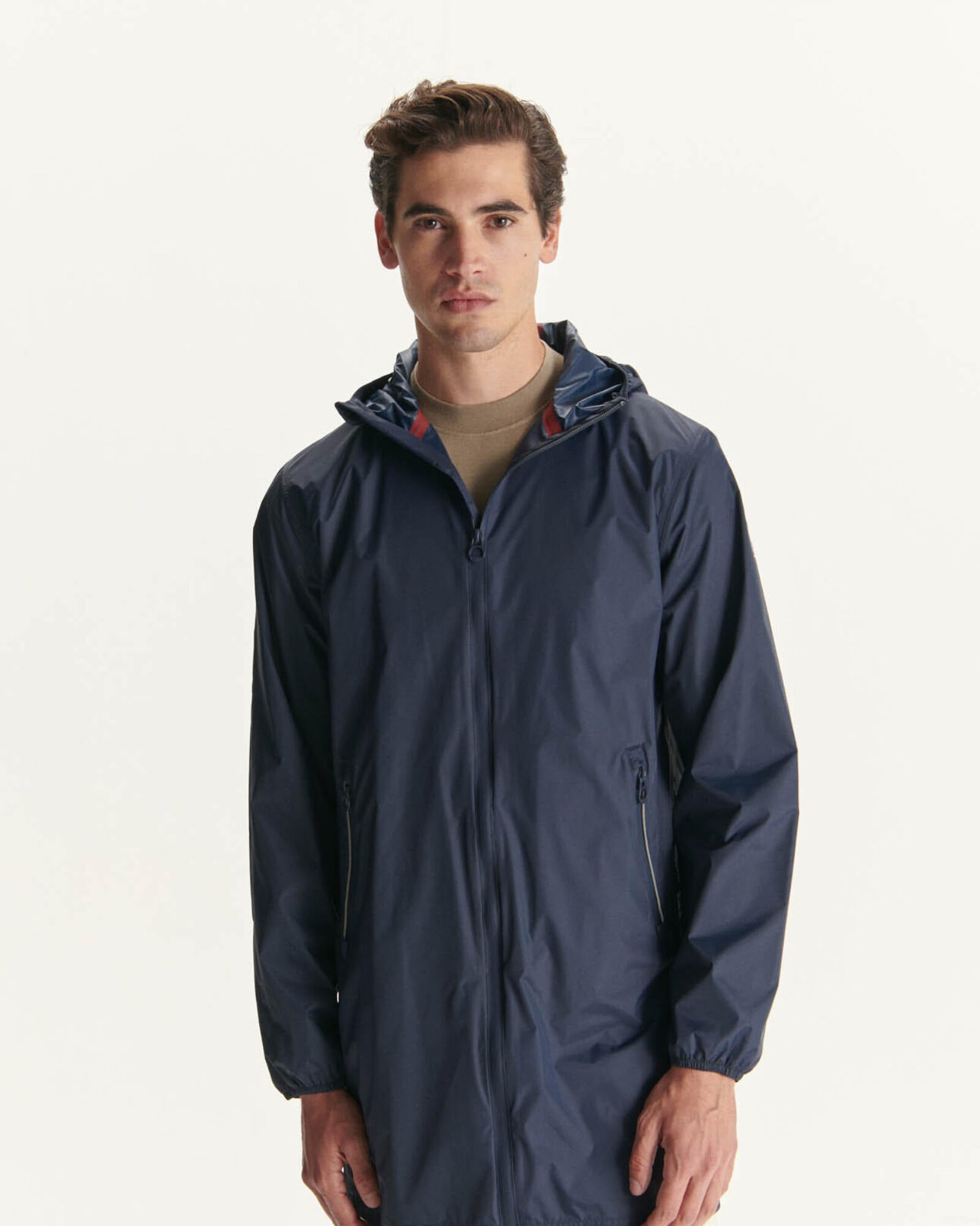 Imperméable long paquetable Marine Stockholm