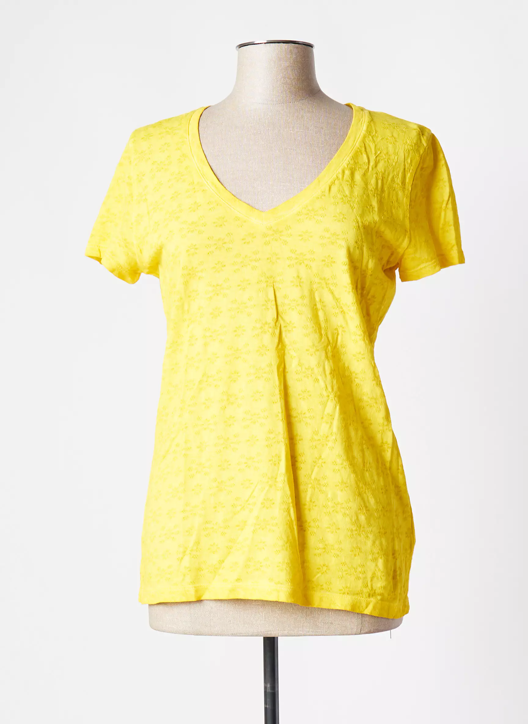 One Step Tshirts Femme couleur jaune