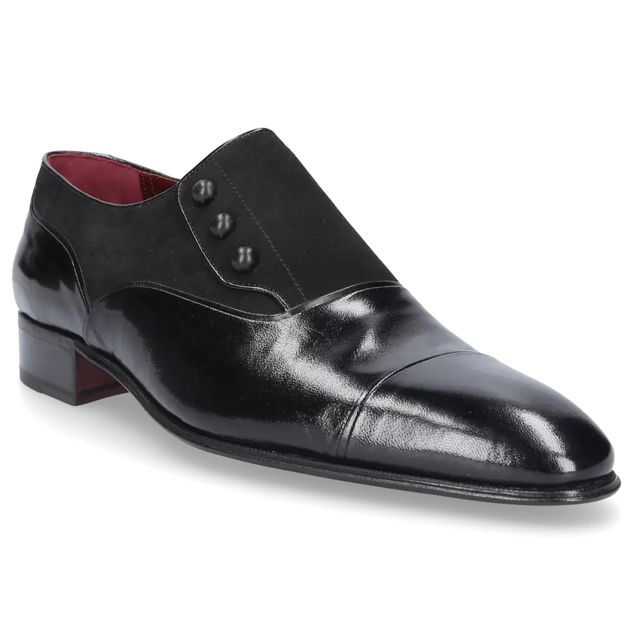 Artioli - Businessschuhe JASON Veloursleder - schwarz