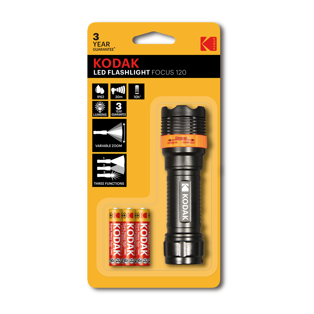 Kodak LED Taschenlampe - Focus 120