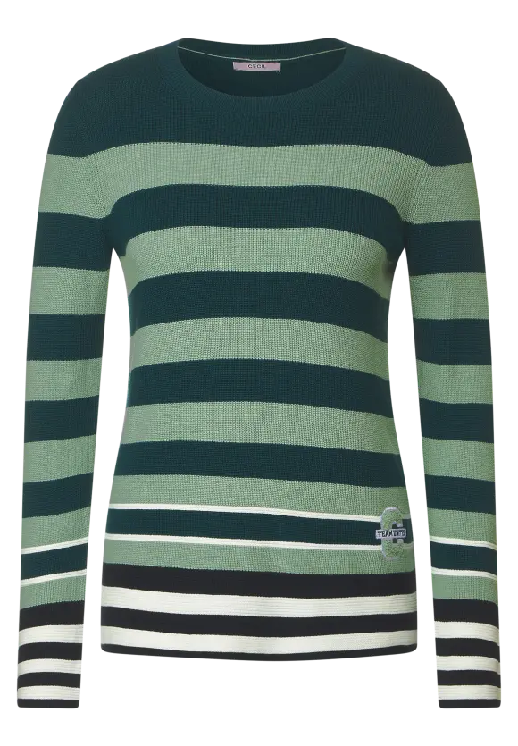 CECIL Multicolor Streifenpullover
