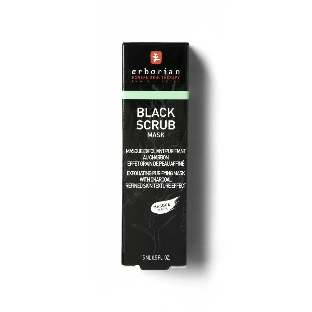 Erborian Black Scrub Masque Exfoliant Purifiant