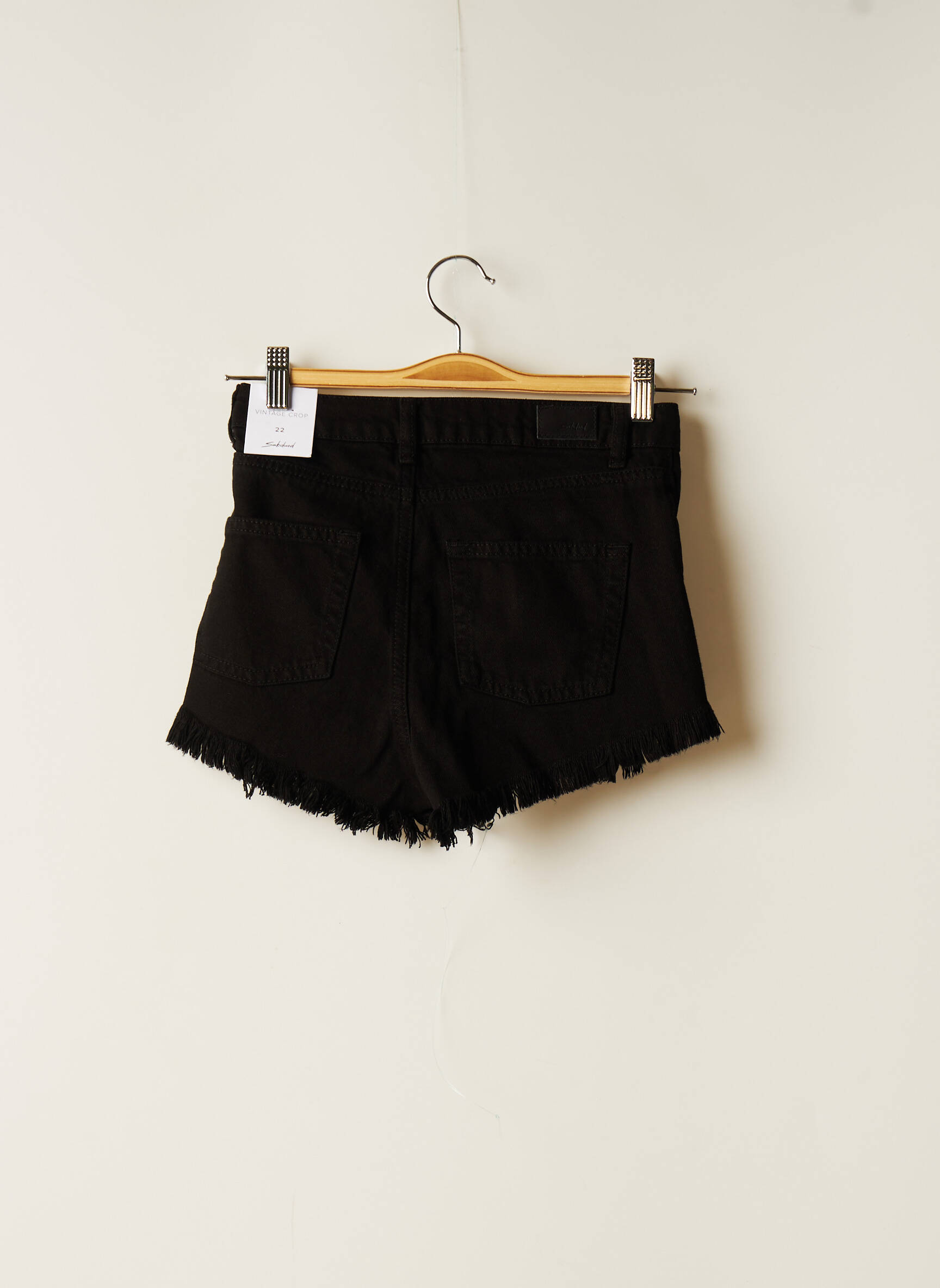 Subdued Shorts 1 Femme couleur noir