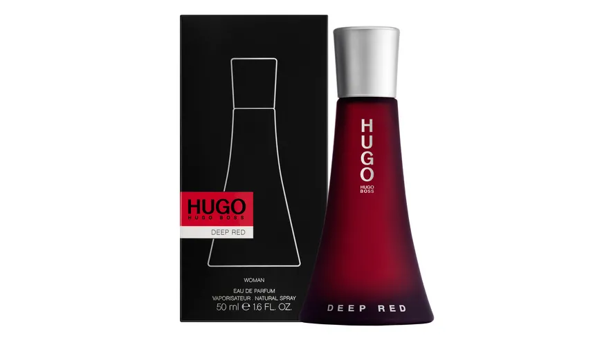 HUGO Deep Red Eau de Parfum Natural Spray 50 ml