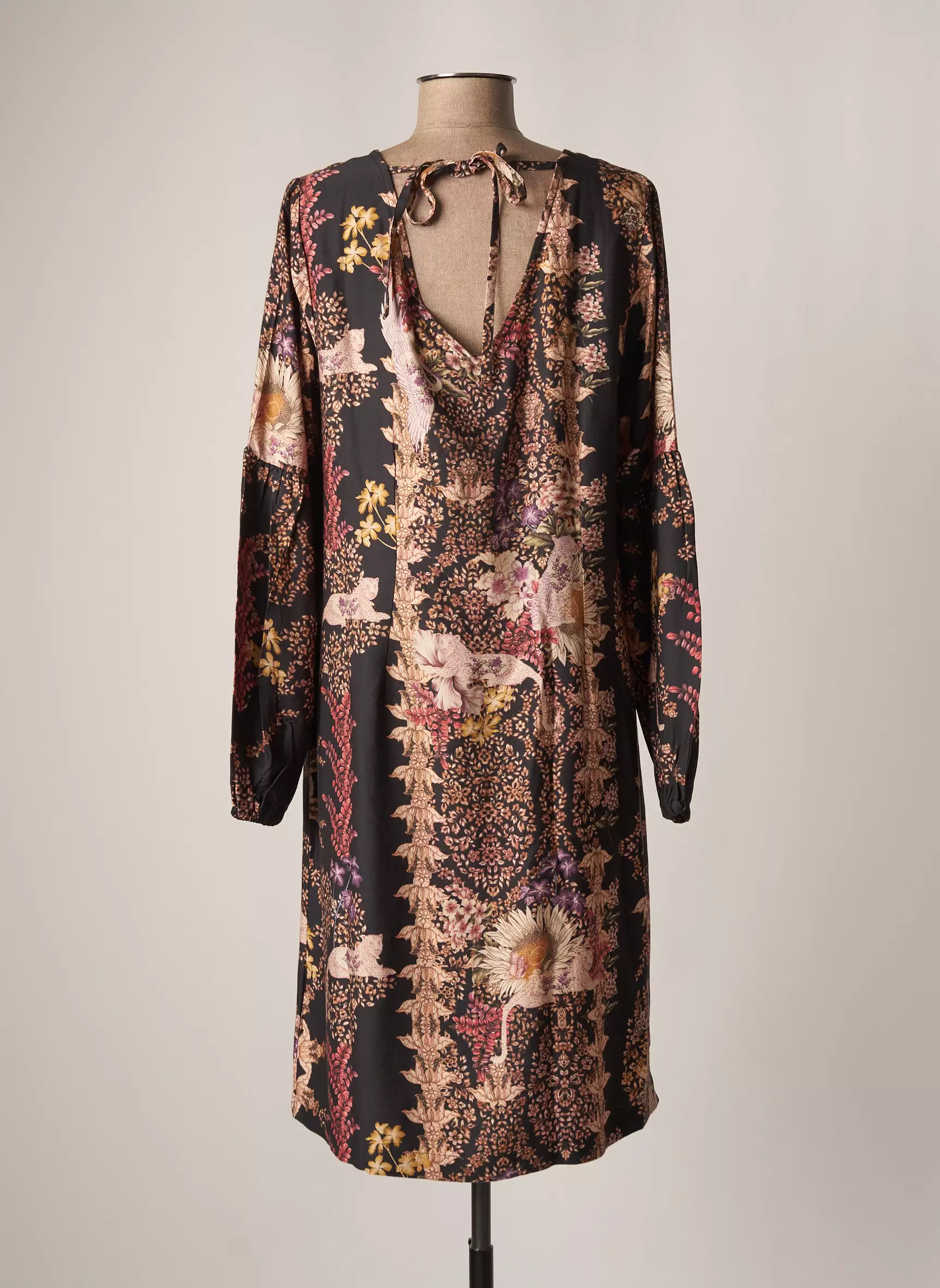 Cream Robes Mi Longues Femme couleur noir