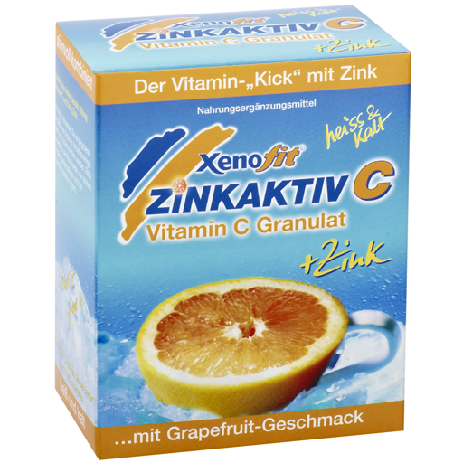 XENOFIT Zinkaktiv C Granulat  10X9 g  Granulat