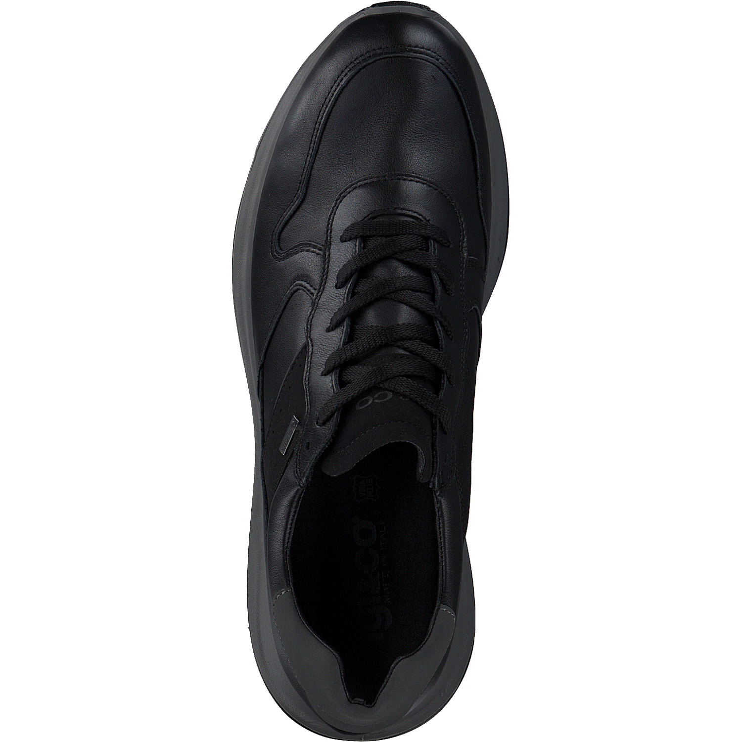 Igi&Co 46404, Sportliche Halbschuhe, Herren, Nero soft