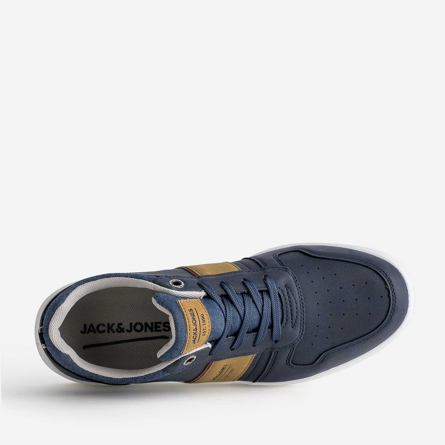 Tennis JACK & JONES marine et camel