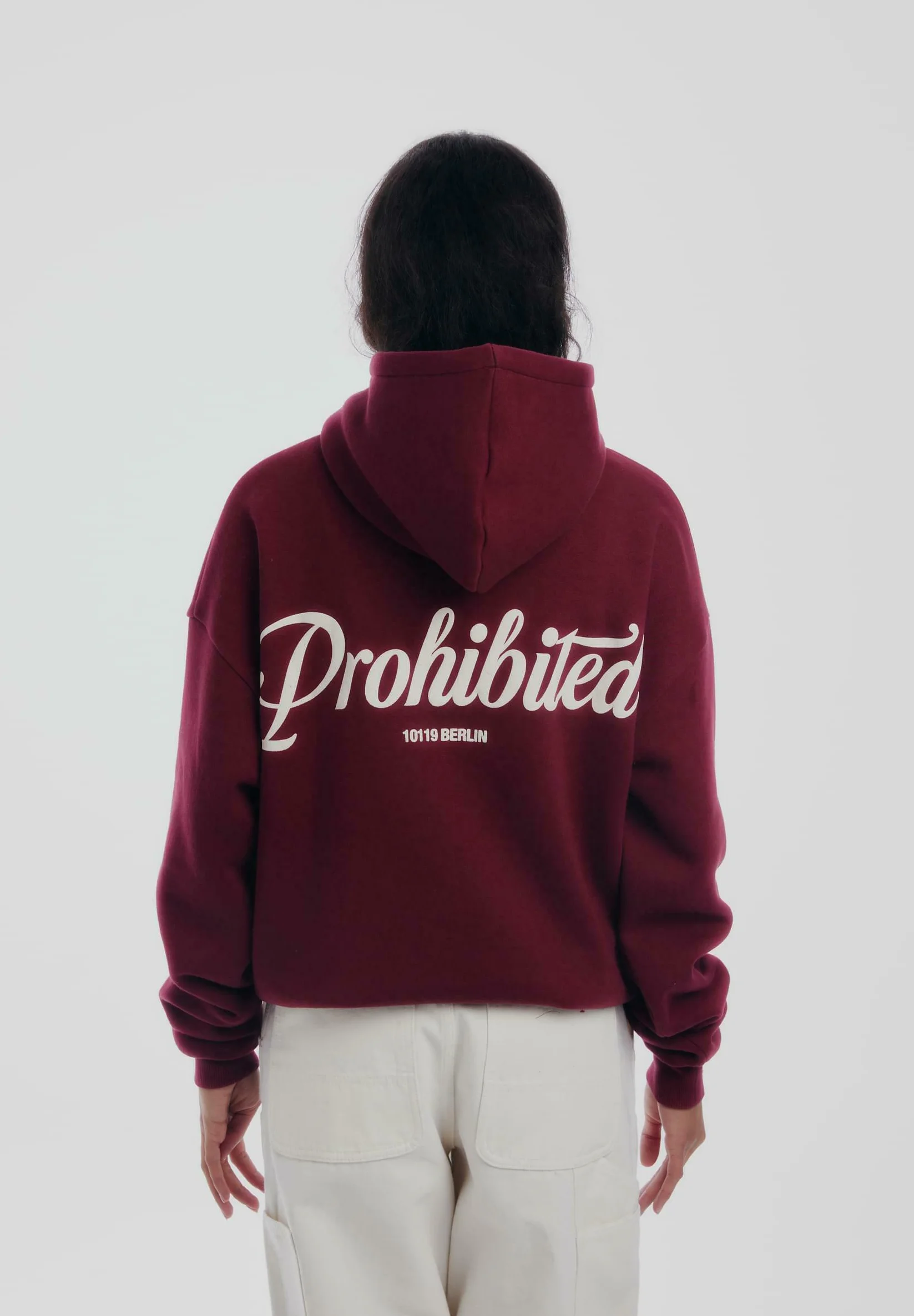 Sudadera con capucha PROHIBIDA