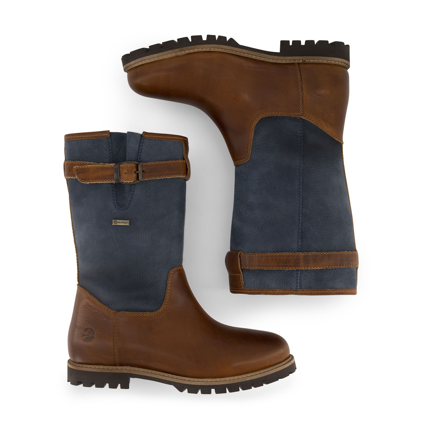 Travelin' Konstanz blaue Herren Outdoorstiefel