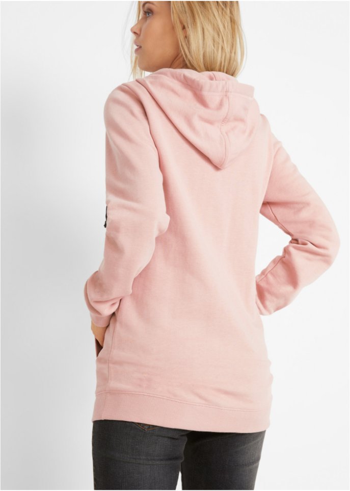 Long-Sweatjacke