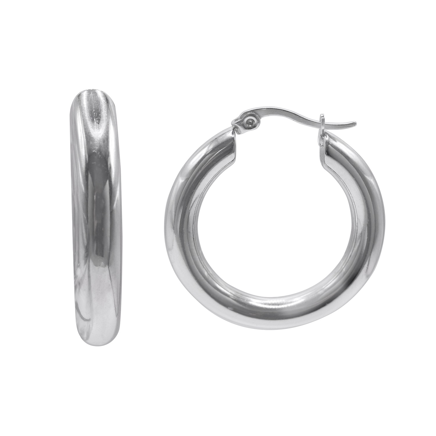Heideman Audney pulēti sudraba toņa auskari