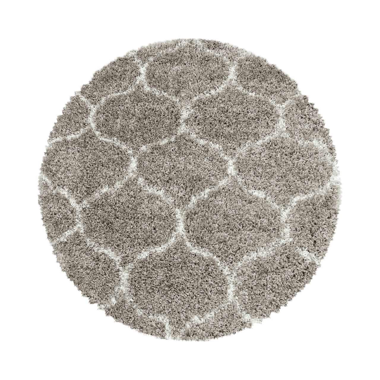 Ayyildiz Teppich, SALSA 3201, BEIGE, 120 x 120 cm