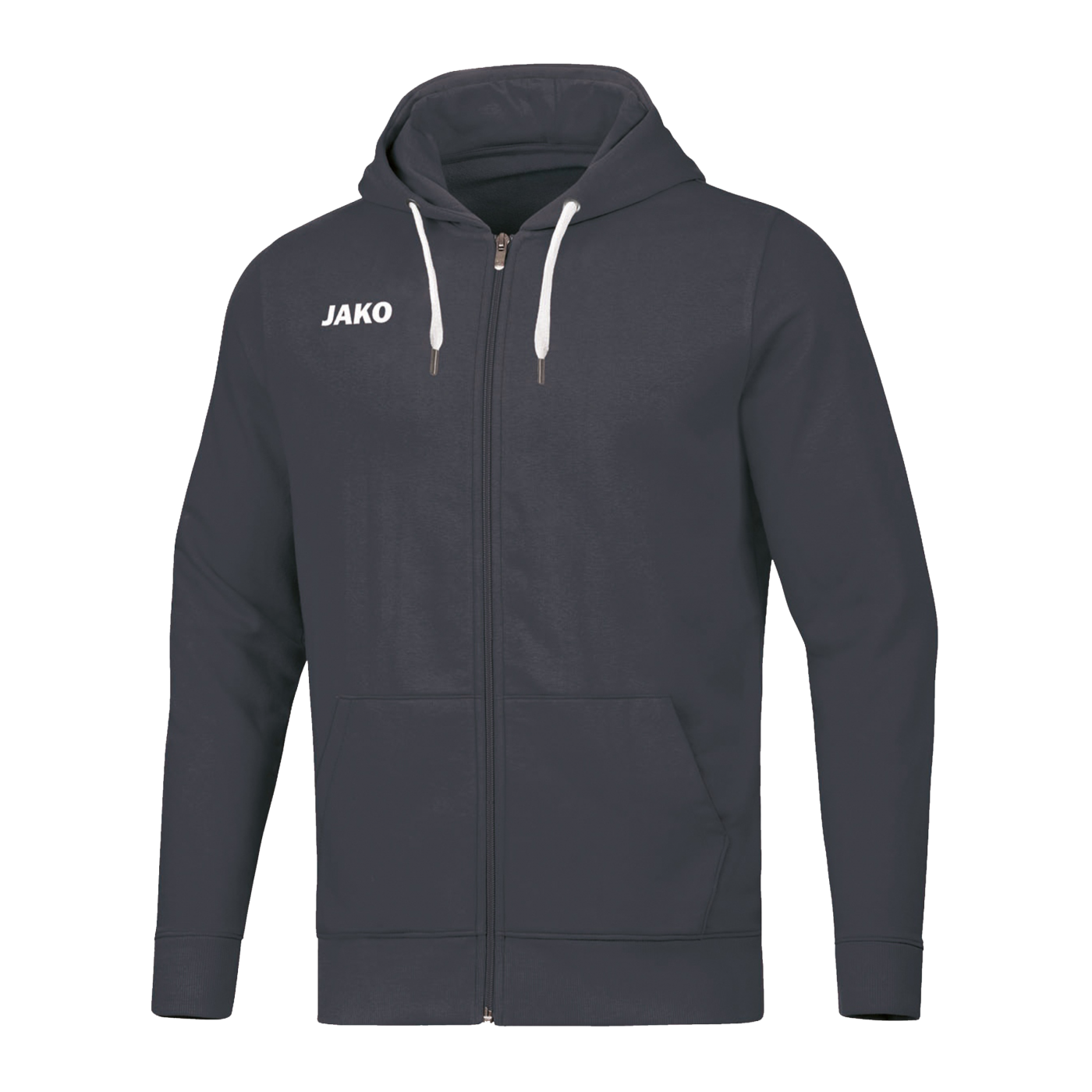 JAKO Base Kapuzenjacke Kids Grau F21