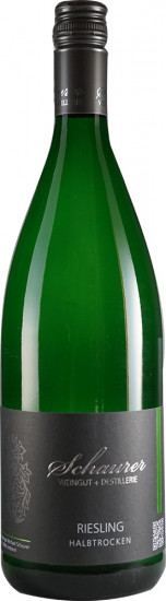 2022 Riesling halbtrocken 1,0 L - Weingut Schaurer
