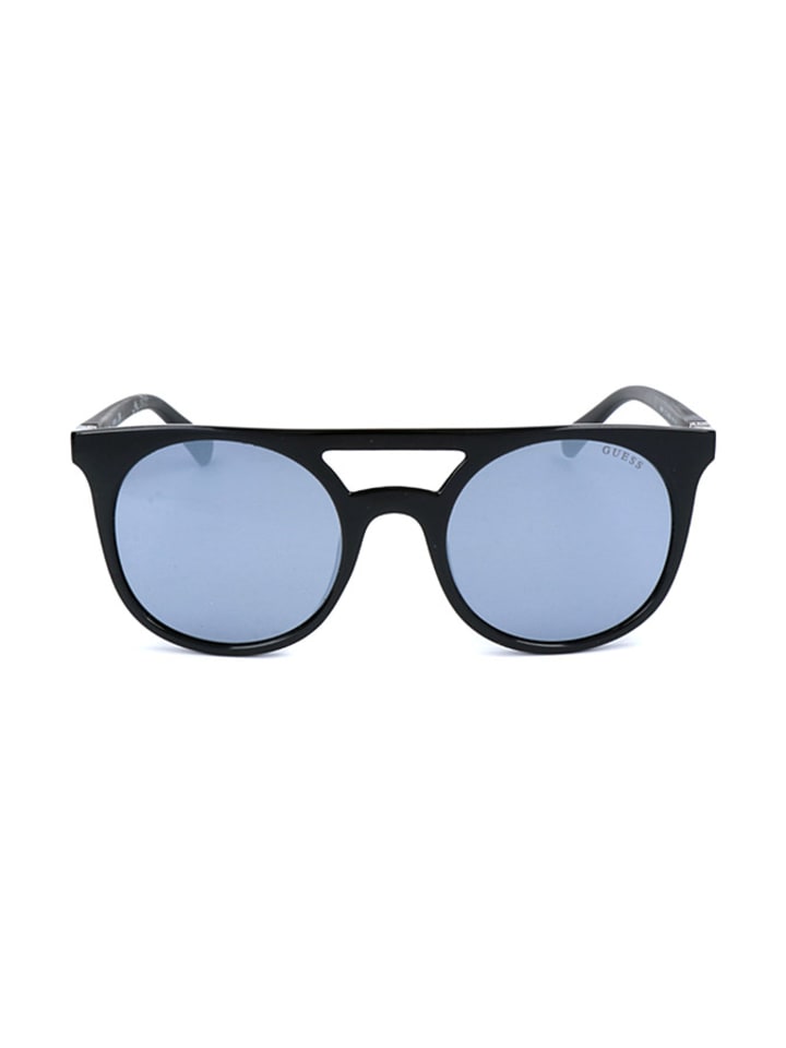 Guess Herren-Sonnenbrille in Schwarz günstig kaufen 52