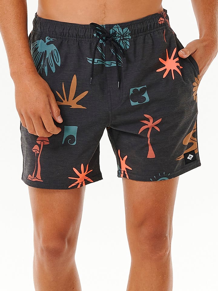 Rip Curl Badeshorts in Anthrazit günstig kaufen