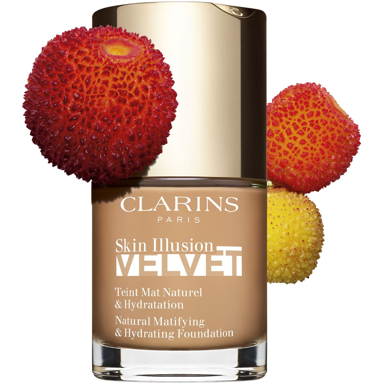 Clarins Skin Illusion Velvet Fond de Teint Mat Naturel & Hydratation