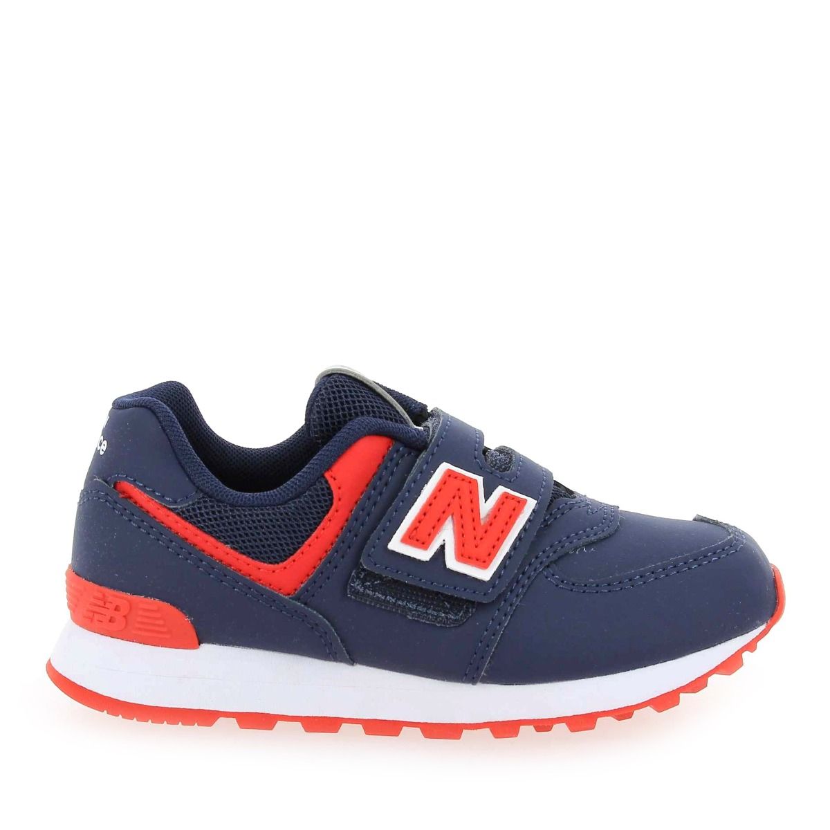 New Balance  PV574 VELCRO CLOSED VAMP - marine rouge