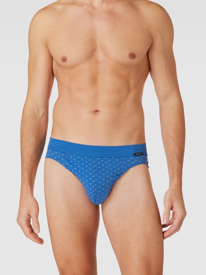 Slip mit elastischem Bund Modell 'Fashion Dayware Rio-Slip' in bleu