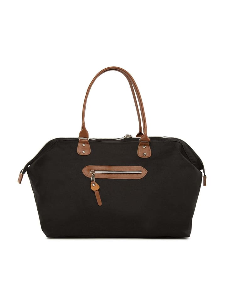BAGmori Wickeltasche - Schultertasche in Schwarz günstig kaufen onesize