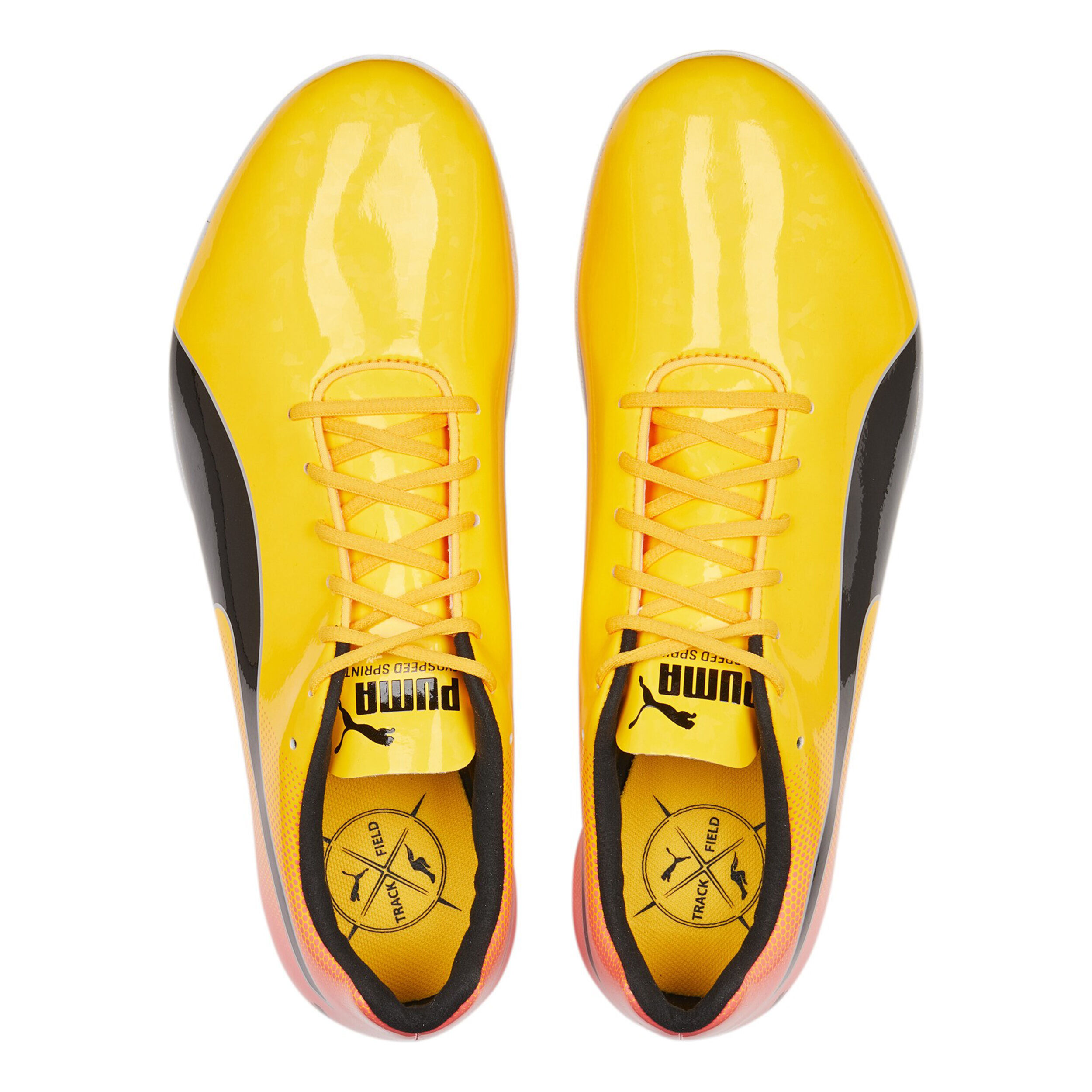 EvoSPEED Sprint 14 Spikeschuh - Gelb, Orange