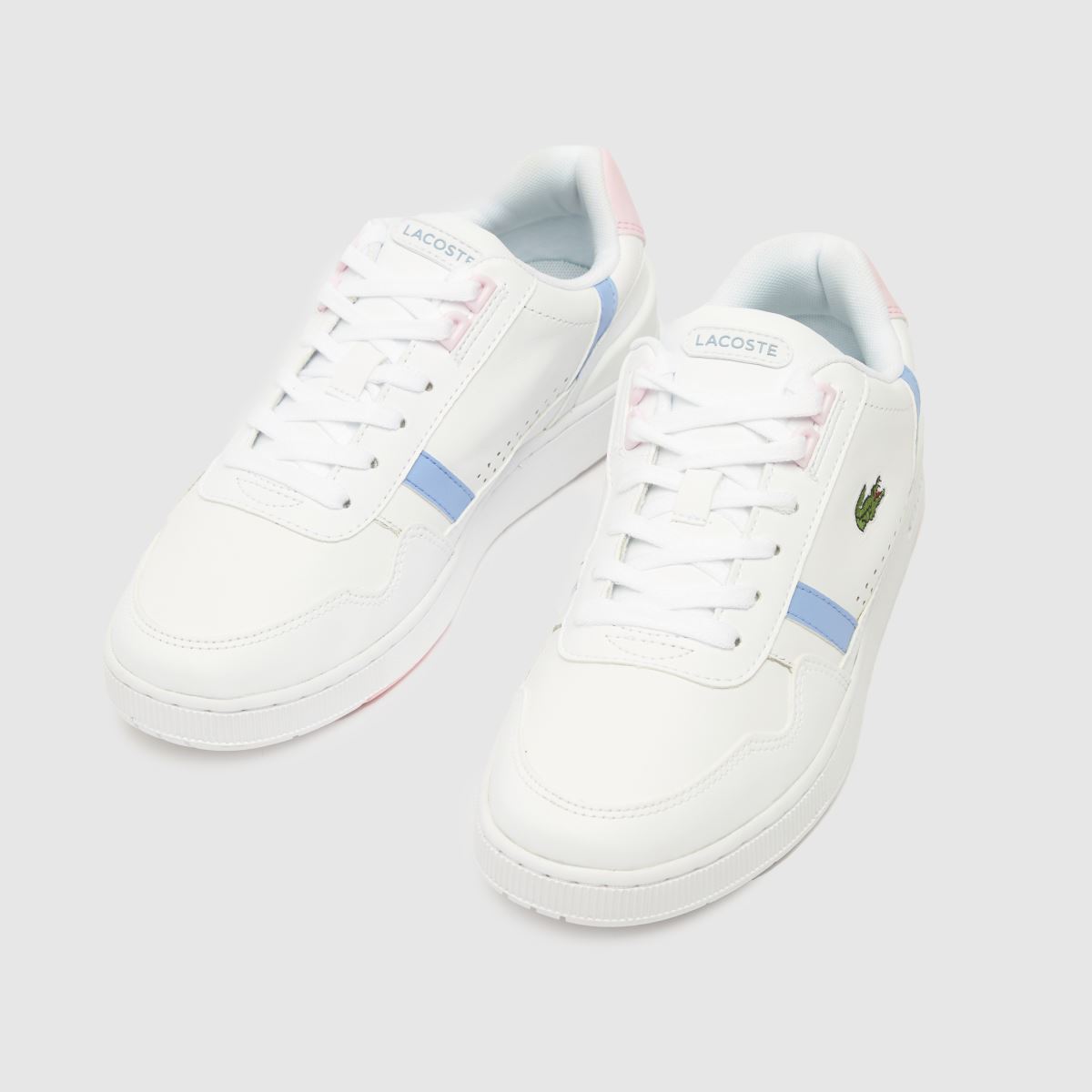 Lacoste T-Clip sportcipő fehér és kék színben