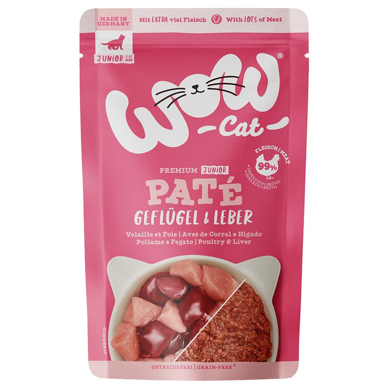 Sparpaket WOW Cat Junior 24 x 125 g zu TOP-Preisen