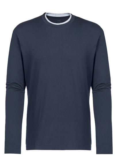 Mey, Longsleeve, Baumwolle-Viskose N8TEX®, indigo