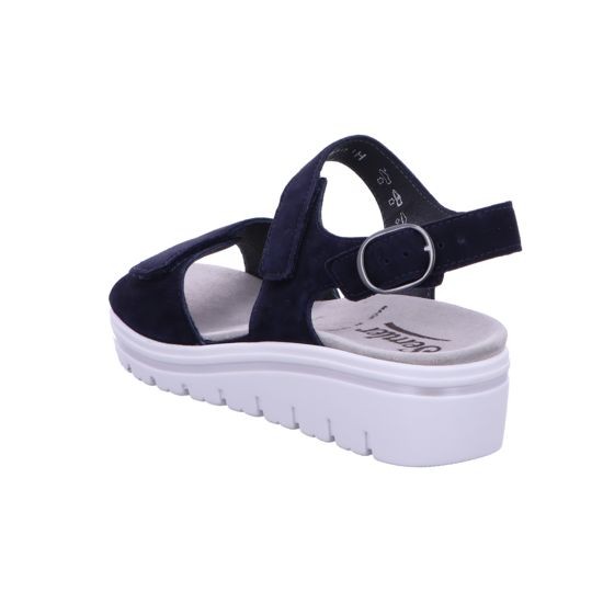 SEMLER Klassische Sandalen blau Doris