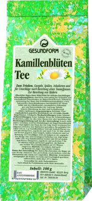 GESUNDFORM Kamillenblüten Tee  100 g  Tee