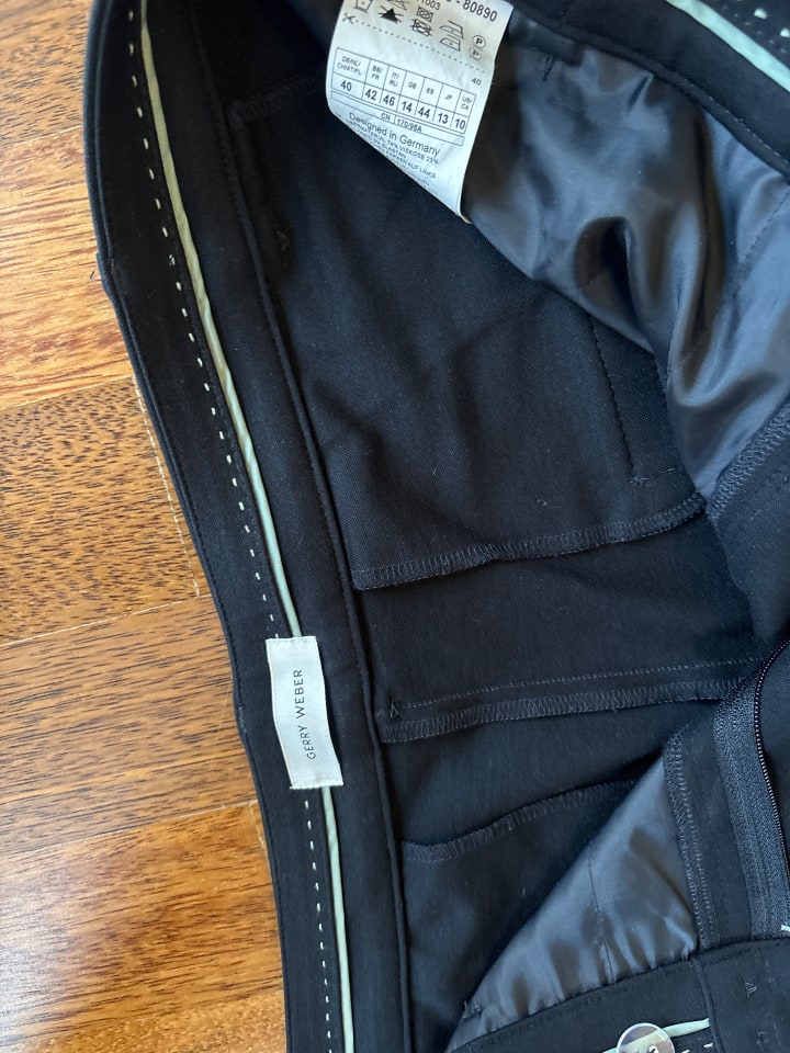 Gerry Weber Hose in Dunkelblau günstig kaufen 40