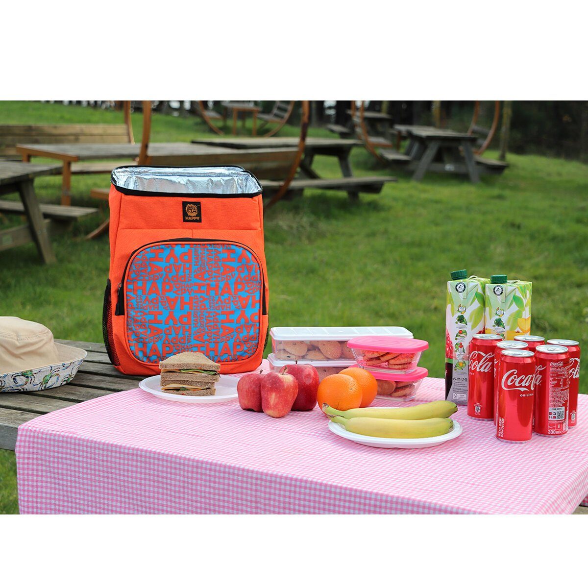 BIGGDESIGN Kühltasche Biggdesign Moods Up orange Kühlrucksack