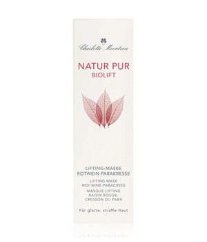 Charlotte Meentzen Natur Pur Biolift Lifting-Maske Rotwein-Parakresse Gesichtsmaske-30 ml