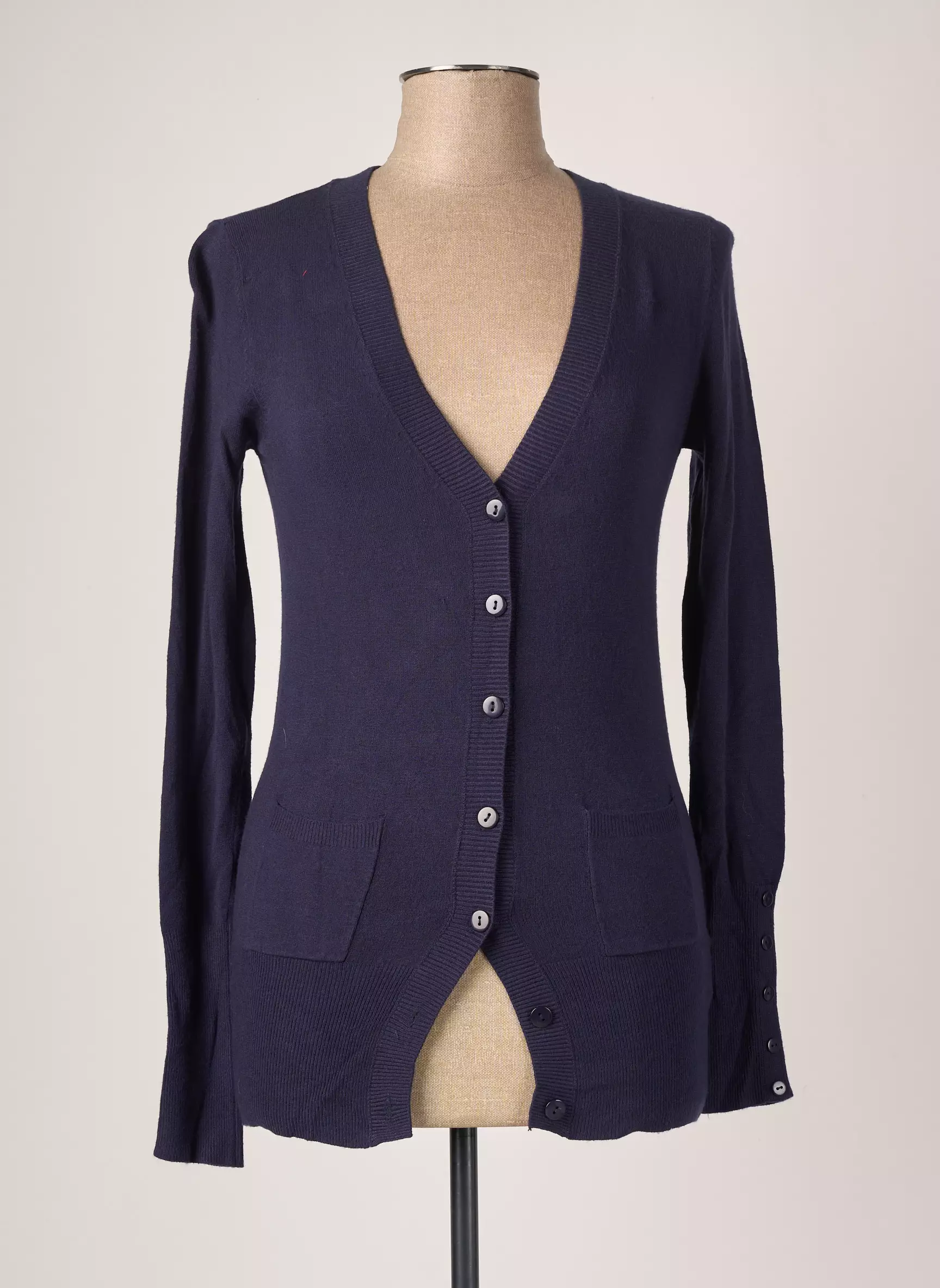 Porta Fortuna Cardigans Femme couleur bleu